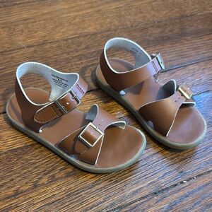 Footmates Brown Kids Sandals